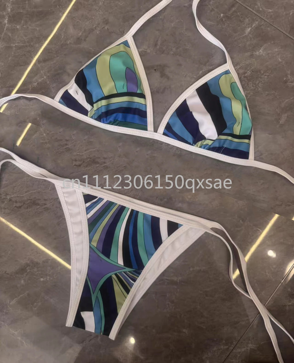 2026 Fashion Design Women's Brown Dresses with Letter Signature Logo Classic Brand Lady Skirts Beachwear Swimwear