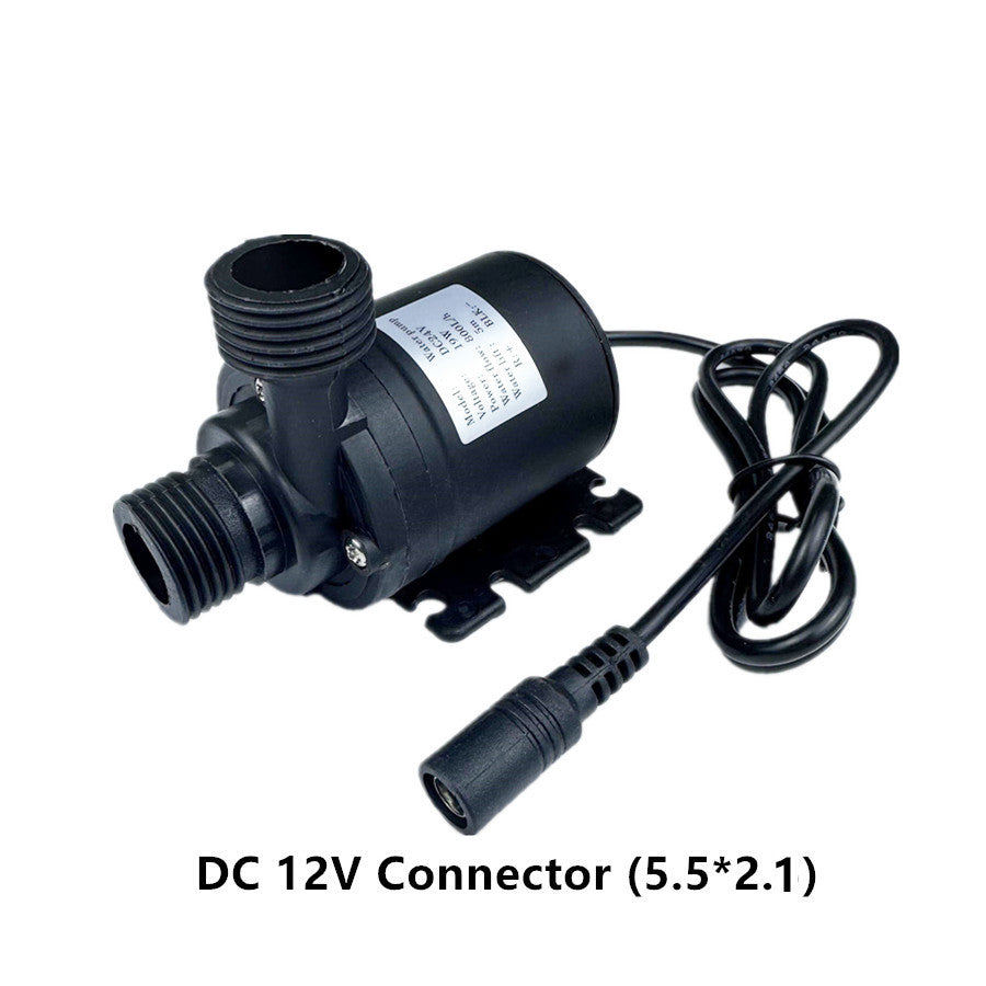 Submersibles 12V Water Pump 800L/H 5m DC24V Brushless Motor Water Circulation Solar Water Pumps for Touring RV Fountain Aquarium