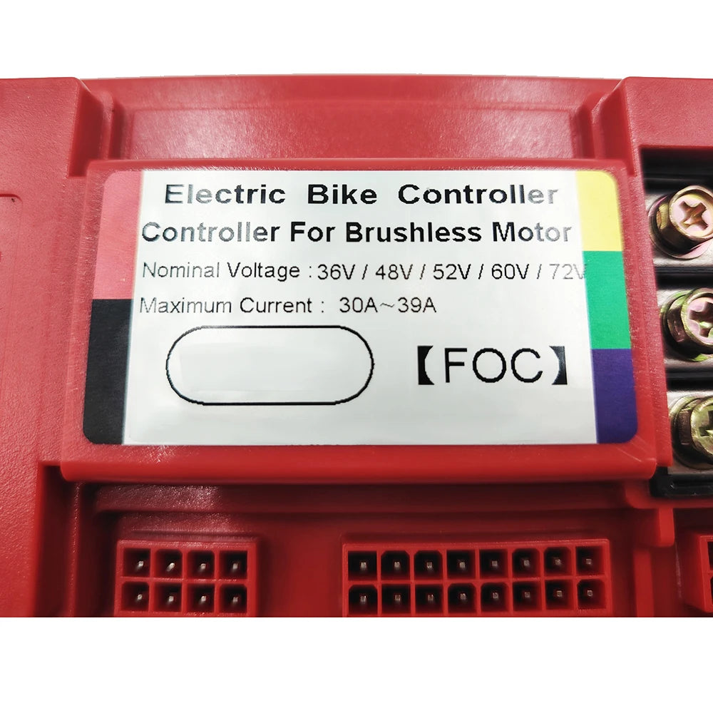 Electric Bicycle Brushless Controller 36V 48V 60V 72V 800W-1200W Sine Wave Controller Electric Scooter Accessories
