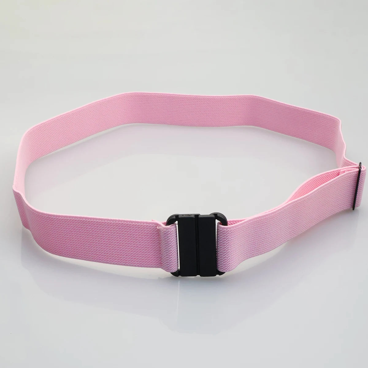 Casual Solid Color Elastic Belt Metal-free Ultra-light Elastic Belt Maximum length 140cm