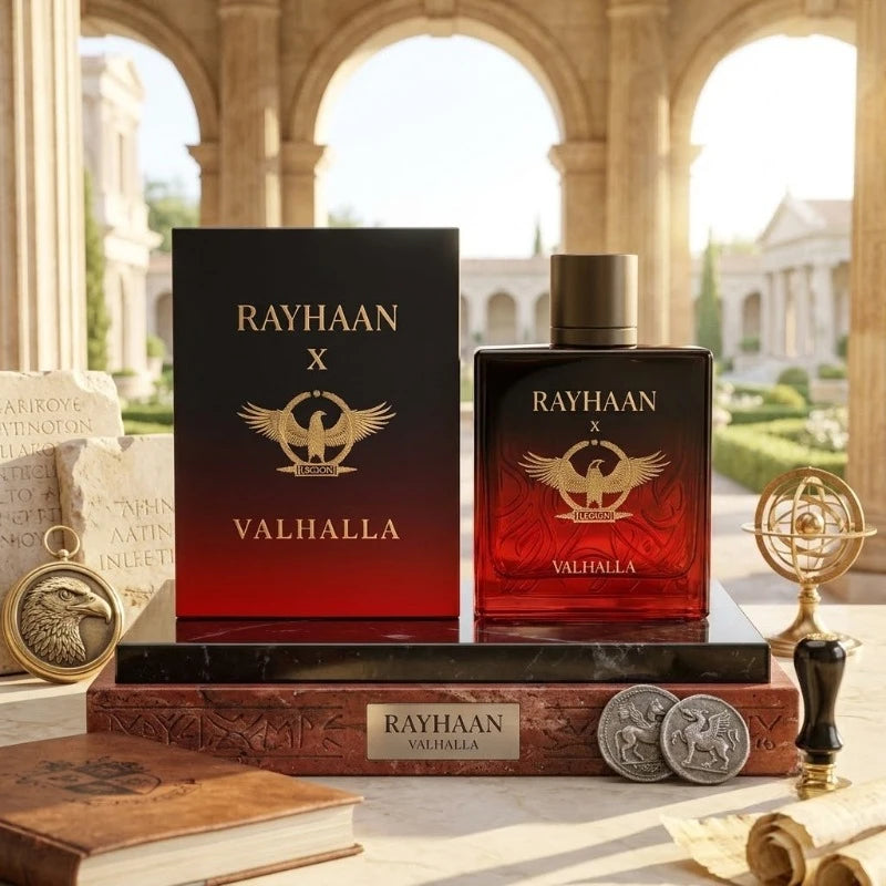 RAYHAAN 100ML Arabic Unisex Perfume Eau De Parfum Long Lasting Luxury Woody Warm Elegant Smooth Rich Deep Premium Fragrance