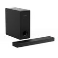 ULTIMEA 2.1ch Ultra Slim Soundbar with 5.25'' Wired Subwoofer, HDMI ARC, BassMX Deep Bass, 3 EQ Modes, TV & PC Gaming Speaker
