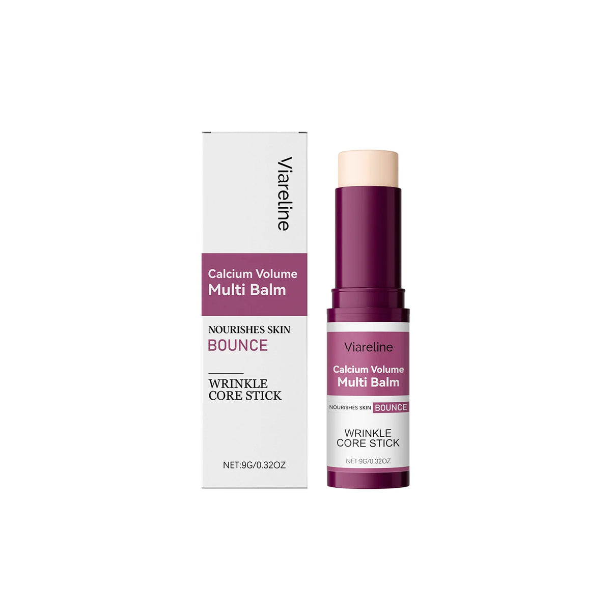Korea Calcium Nourish Collagen Set Aging Calcium Volume Balm+Facial Serum+Eye Cream+Multi Balm Fade Fine Lines Daily Skincare