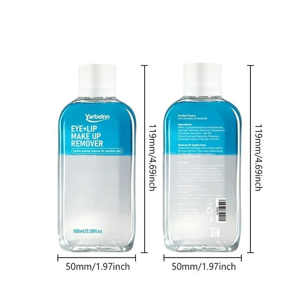 Non-Irritating Eye and Lip Makeup Remover Deeply Cleanses Soothing Skin Makeup Removal Oil Quickly Gently Cleansing Oil