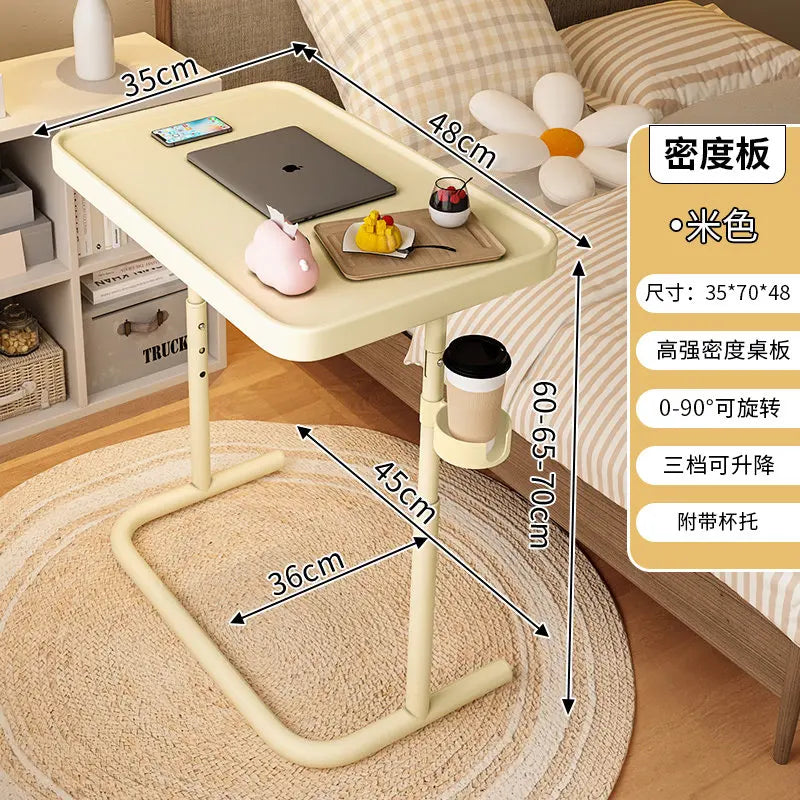 Mobile Modern Table Adjustable Workstations Side Small Coffee Table Apartment Occasional Mesa Centro Elevable Home Furniture