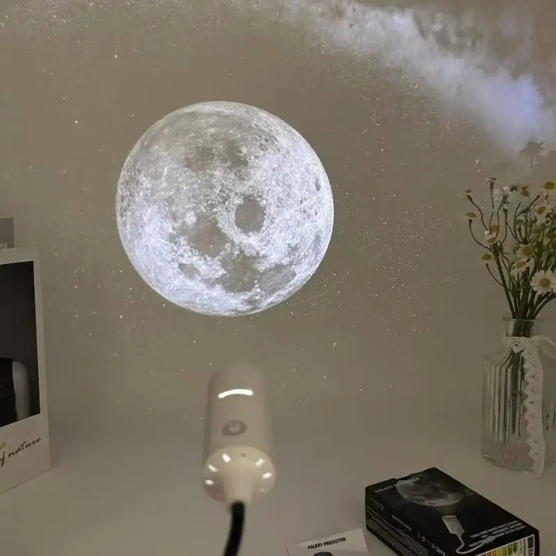 Car Interior Atmosphere Projector Light Plug & Play Adjustable Angle USB LED Star Lamp for Friends Gathering Home Decor