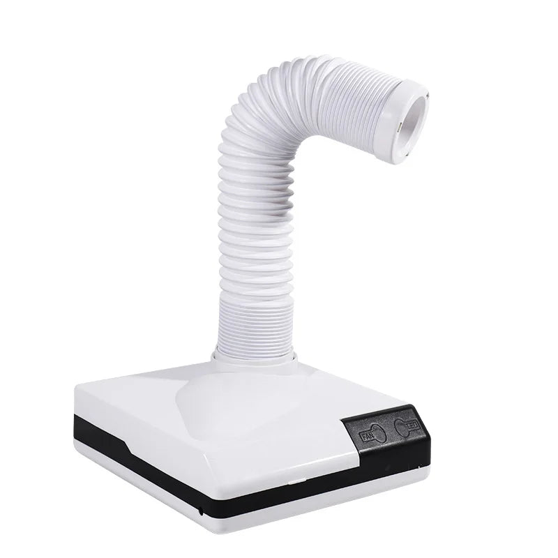 Nail Dust Collector Manicure Machine Tool Vacuum Cleaner Strong Power Fan with Filter LED Suction Beauty Salon Nail Art
