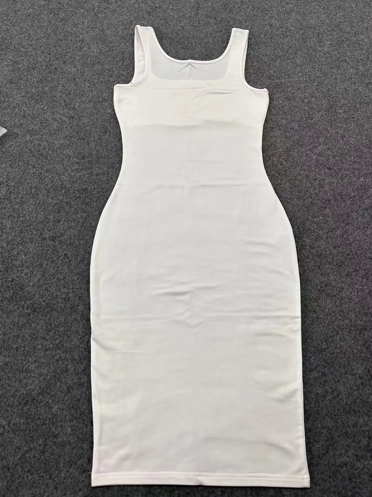 AliExpress Summer Sexy Tank Top Dress European and American Plus Size Women's Sleeveless Midi Dress