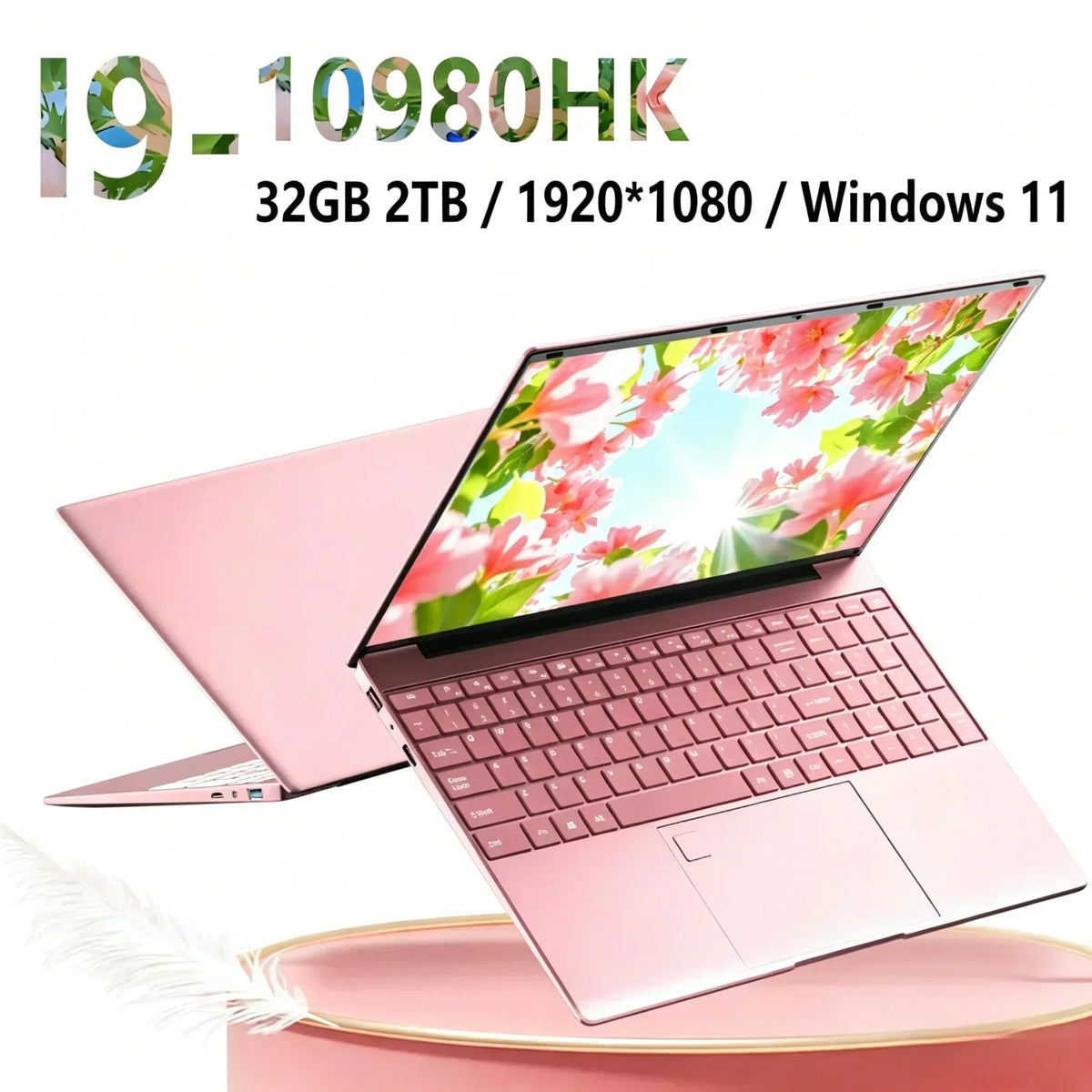 2026 Intel Core i9 10980HK 15.6" High-Performance,2TB SSD, 32GB RAM, Portable Laptop Notebook PC for Office Study