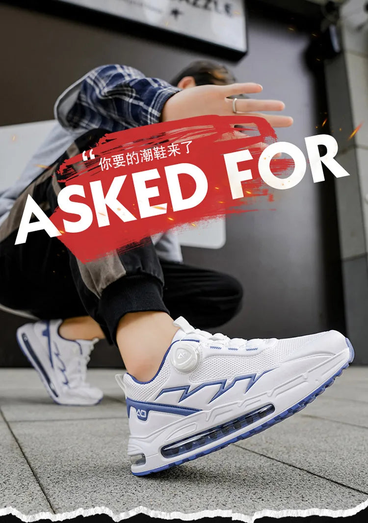 Men's Casual Sneakers, Luxury Trainer Shoes, Breathable Race Running Shoes, Fashion Loafers for Men.