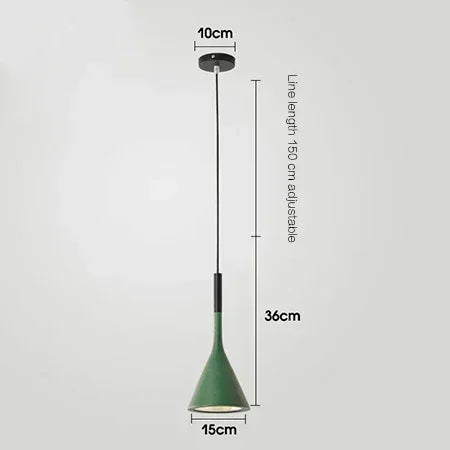 Modern LED pendant light in black and white E27 bedroom table dining room hanging light lampshade home cabinet suitable for