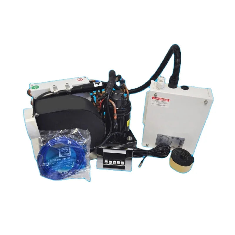 110V 220V High Quality Marine Chiller R410a Hopewell Yacht Boat Air Conditioner Seawater Cooling