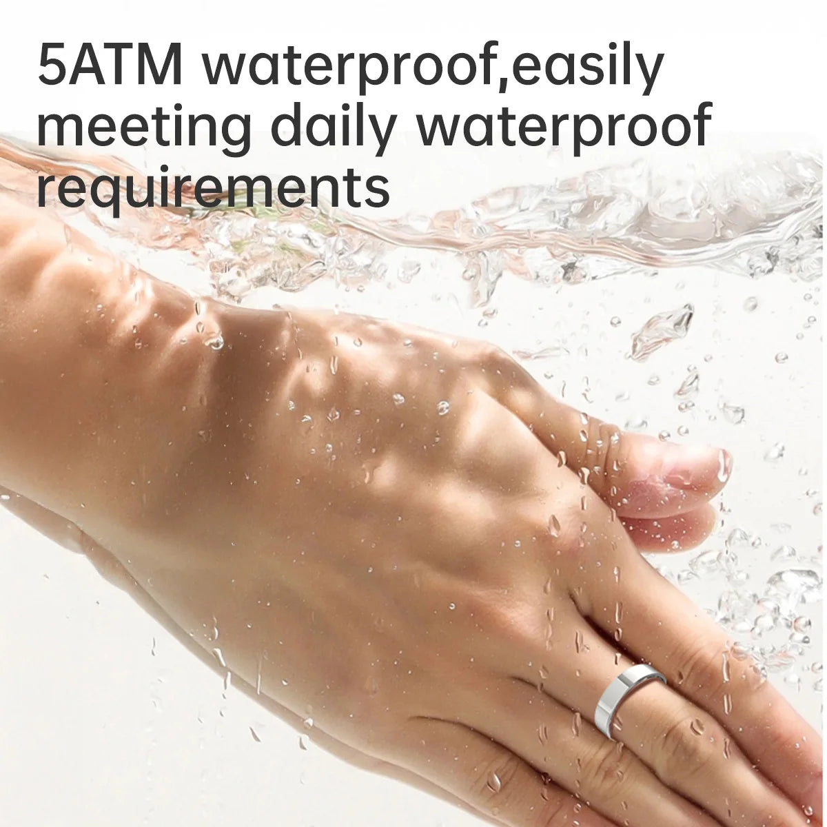 2026 Smart Ring Bluetooth Call Heart Rate Blood Pressure Monitor 5ATM Waterproof Health Ring Men Women For Xiaomi Gift