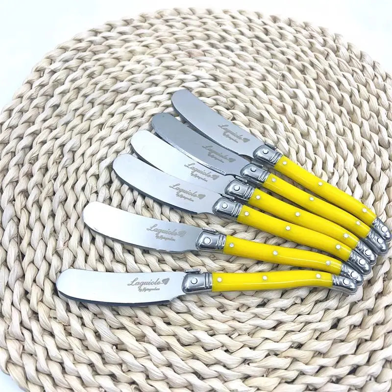6.25inch Stainless Steel Butter Cutter Cheese Jam Spreaders Wipe Cream Cutter Kitchen Gadgets Laguiole  Butter Bread Tool 4-6pc