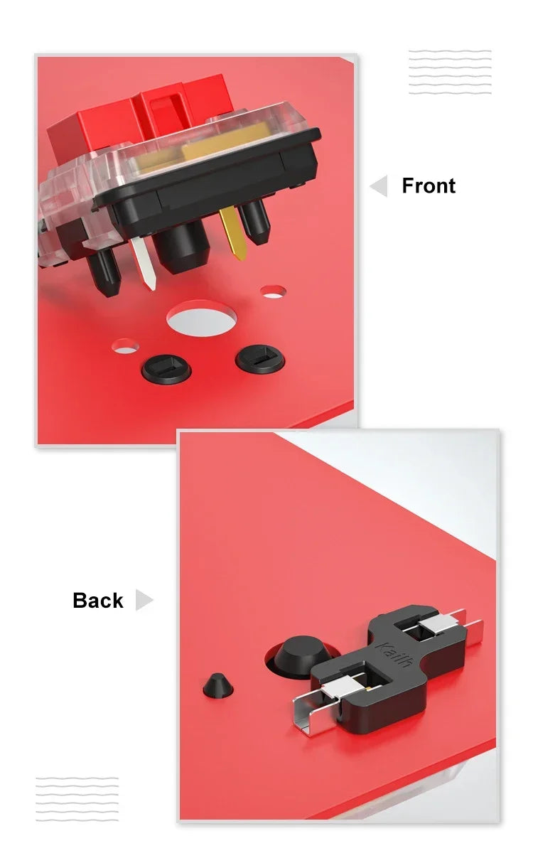 10/30/70/110pcs Kailh Hot Swapping PCB Socket Mechanical Keyboard Hot Swap Dock for Outemu Cherry MX Switches DIY Connector