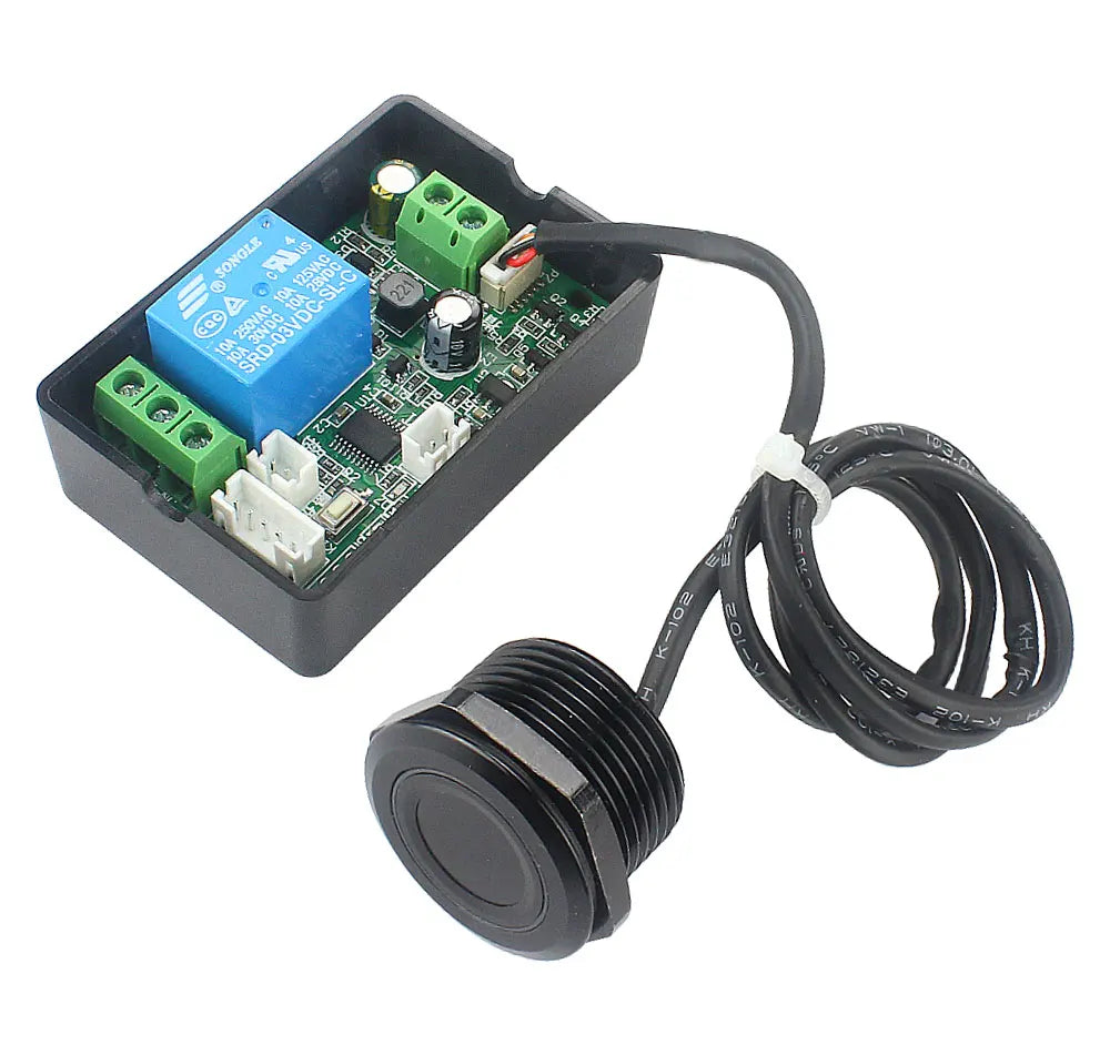 Fingerprint access control relay module DC7v-30v door lock controller Switch fingerprint  induction electric lock control board