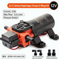 12V 24V DC Diaphragm Water Pump Self Priming Automatic Pressure Pump RV Caravan Boat Yacht Marine Battery Powered Water Transfer