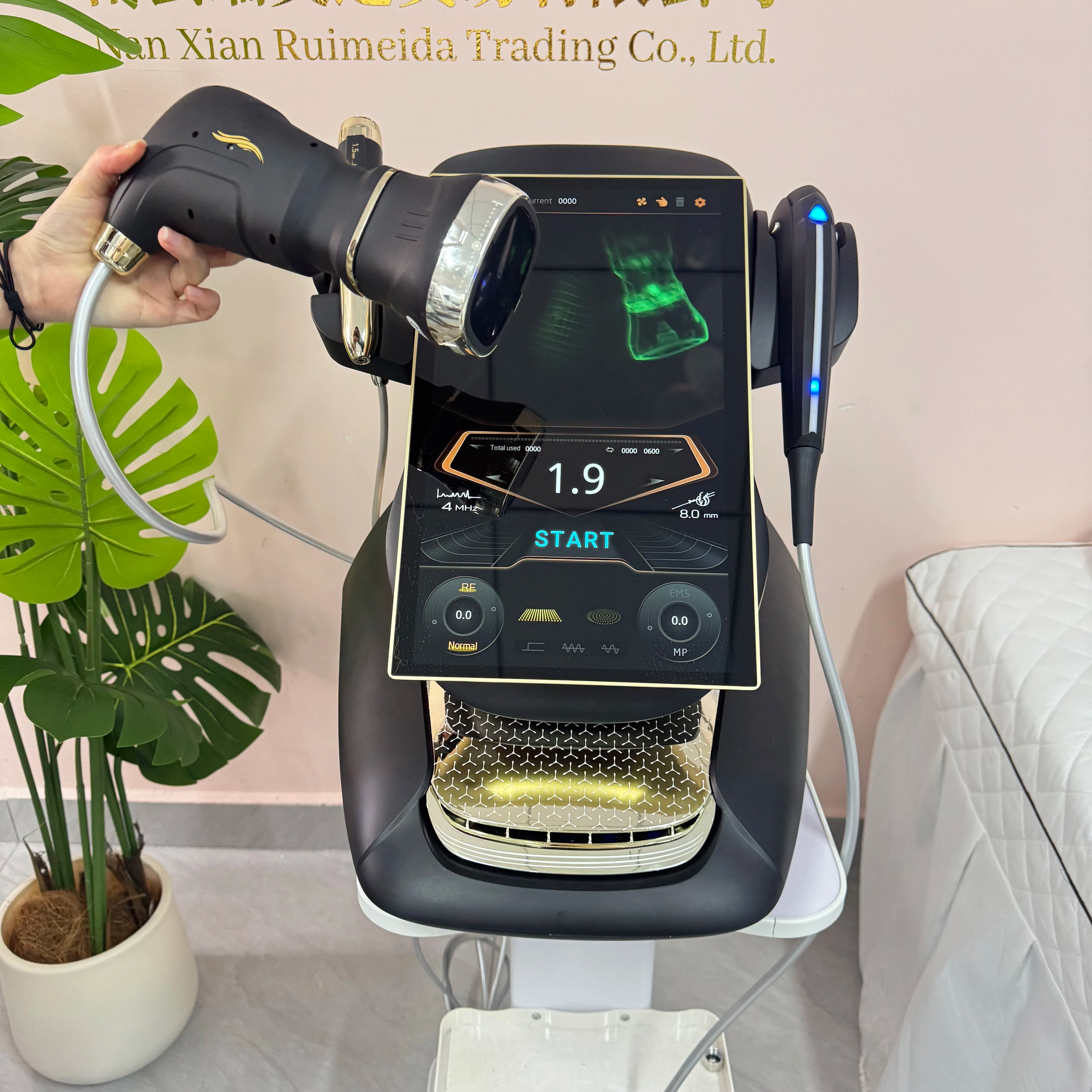 Portable 25D 360 Max Rf Lift Facial Lift Body Lift Skin Firming Anti-aging Skin Rejuvenation Firming Machine Salon.