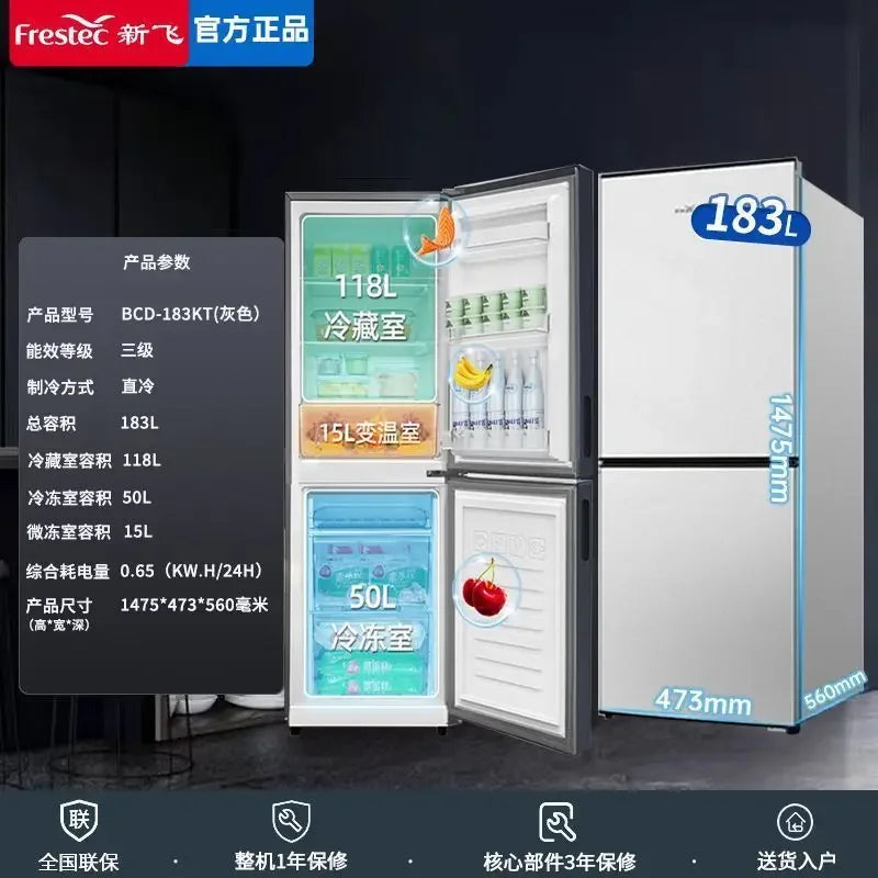 Refrigerator energy efficiency air cooling