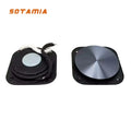 SOTAMIA 2PCS 3 Inch Subwoofer Subwoofer Speaker 4 Ohm 12.5 Watt Brushed Basin Waterproof Large Neodymium Magnetic Voice Coil