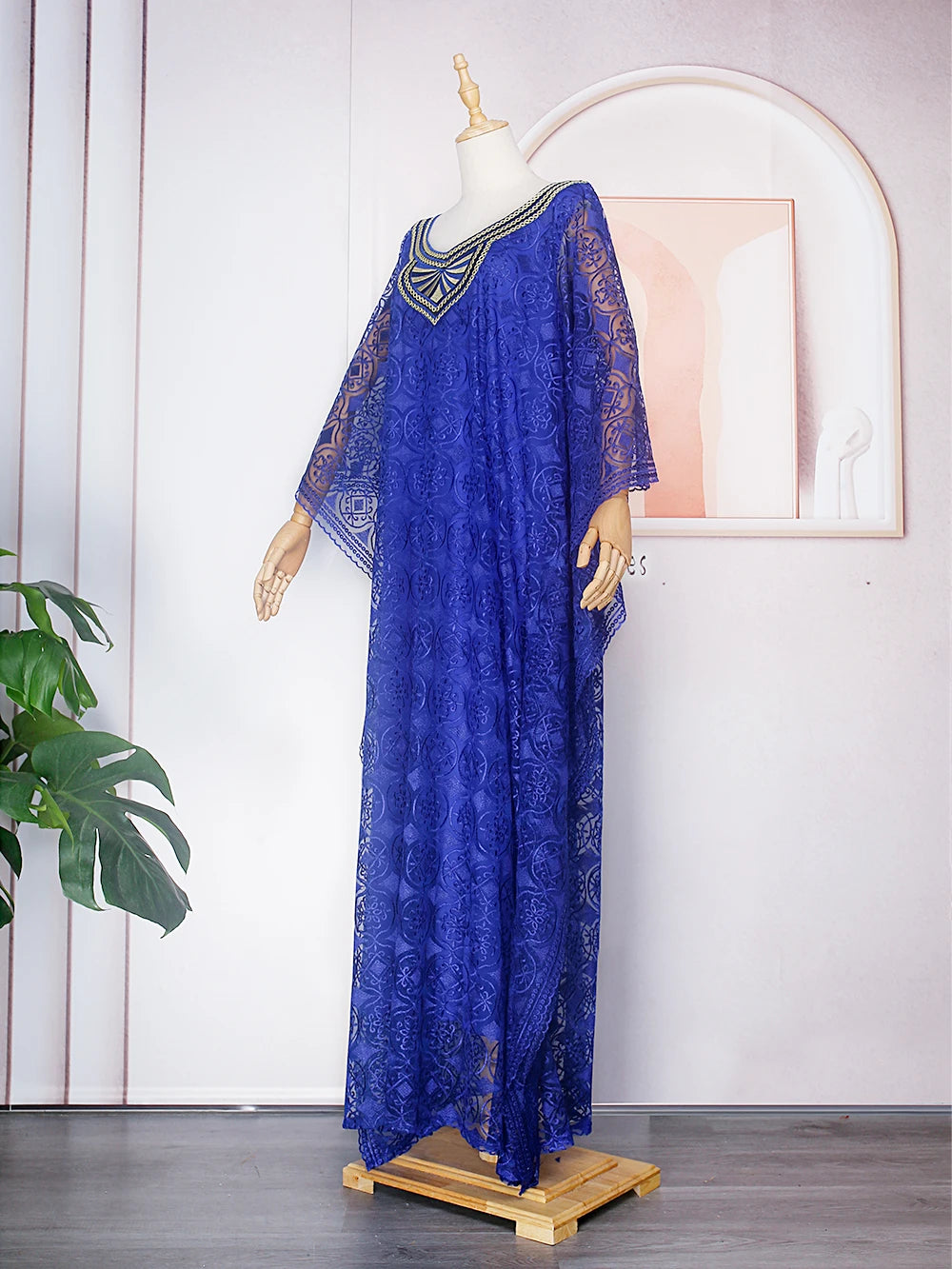 Loose Lace Dresses For Women Wedding Party Evening Gown African Traditional Dress Two Piece Set Clothing 2026 Dubai Hijab Abayas