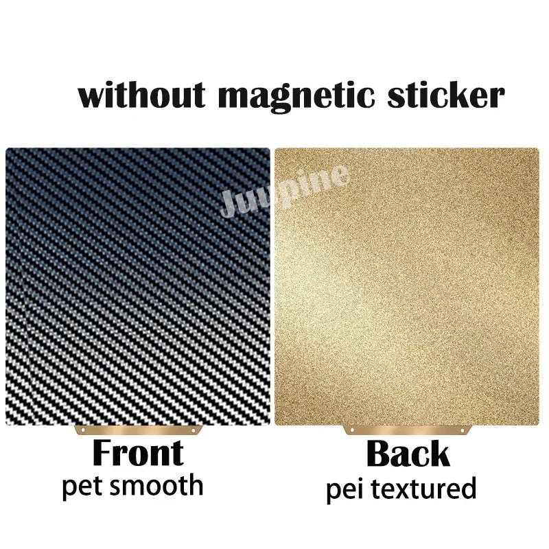 For Flashforge Adventurer 5m Bed PEO PET Spring Steel Sheet 235x235 Double Sided Heat Bed For Flashforge Adventurer 5m Pro