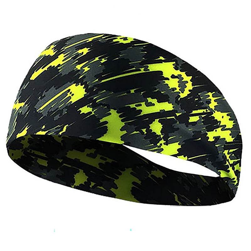 【X】1PCS Fitness Sweating Guide and Anti Sweating Band Running Headband Sports Sweating Absorbing Headband Hair Band