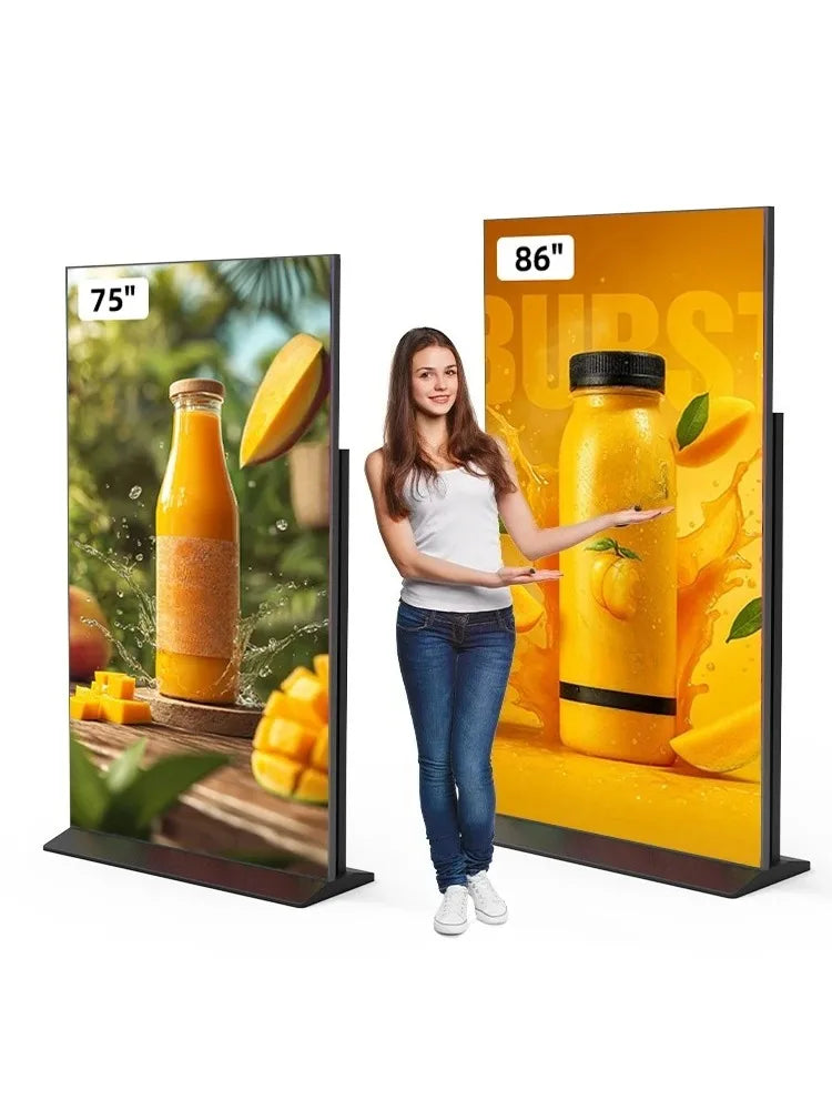 Interactive full-screen interactive ads 43 50 55 65 75 86 touchscreen kiosks