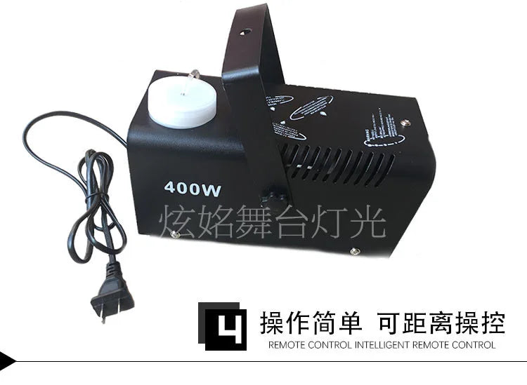500W LED Smoke Machine Stage Fog Remote Control For Halloween Party Wedding DJ