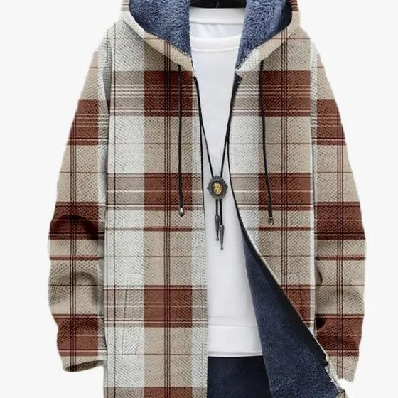 Spring Men's Trend Lapel Chenille Woolen Coat Woolen Coat