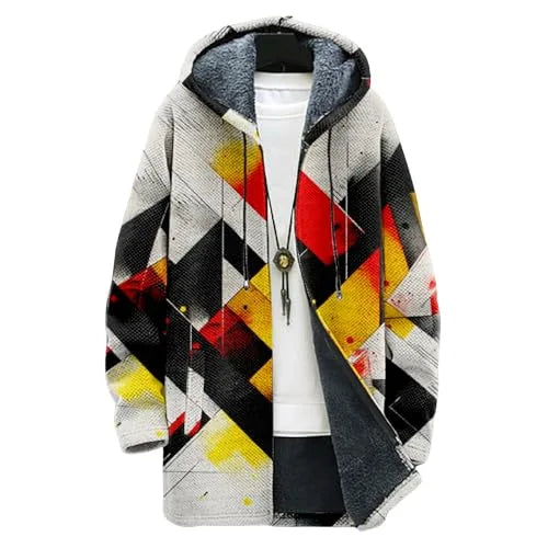 Spring Men's Trend Lapel Chenille Woolen Coat Woolen Coat