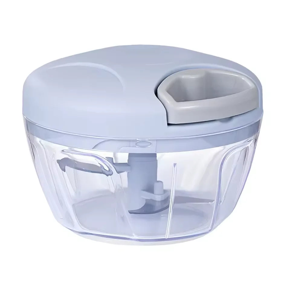 500/900ML Manual Meat Mincer Garlic Chopper Hand Pull Press Crusher Vegetable Grinder Chili Onion Cutter Kitchen Cooking Tools