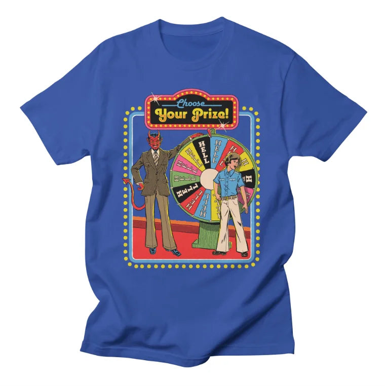 Classic Cartoon Anime, European and American Style Illustration, High Street Casual T-shirt, Men's and Women's Luxury  Top 2026