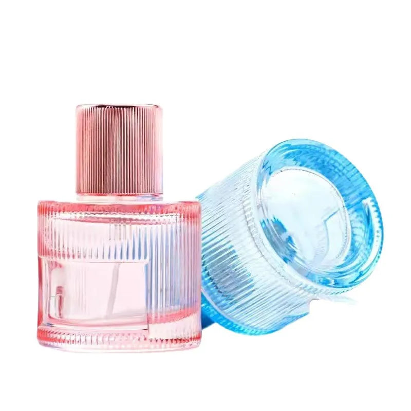 1pc Perfume Bottle Colorful Empty Glass 30ML 50ML Mist Spray Bottle Luxury Large Capacity Refillable Bottles Perfume Atomizer