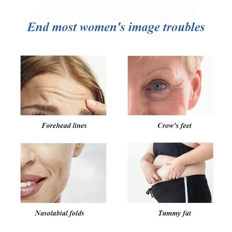 Multifunctional Body Shaping Massage Equipment Skin Beauty Machine Women's Facial Ultrasonic Massager Home Use Beauty Devices