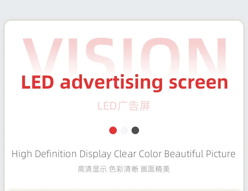 LED Display Poster Screen, Indoor Vertical Advertising Screen, Movable Folding, Exhibition Promotion