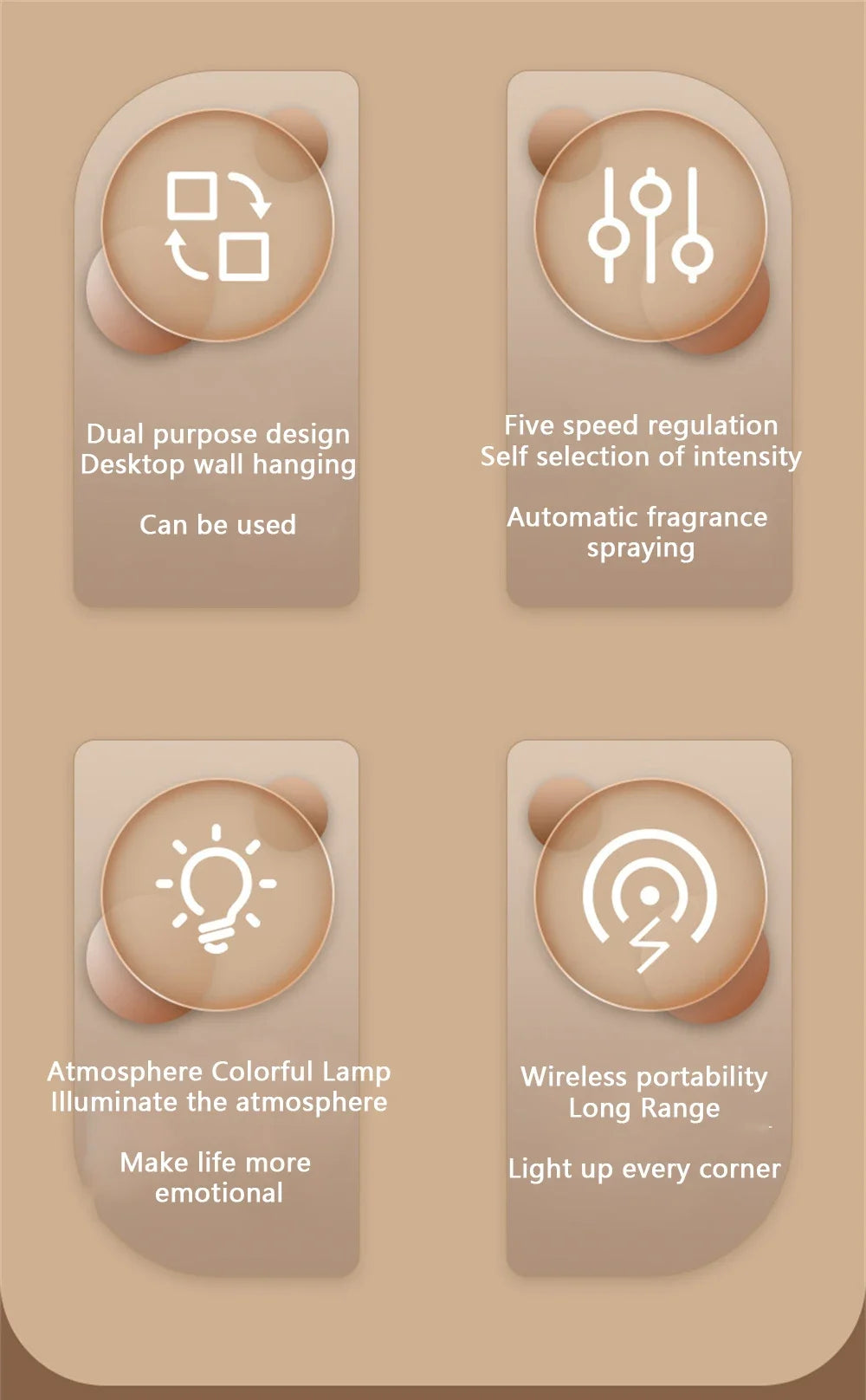 Wall Mounted Diffuser Essential Oils Relaxing Pure Natural Essential Oil for Household Hotel for Home and Car Diffusers Essentia