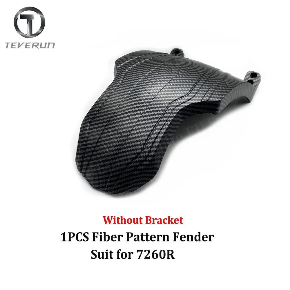 Original Teverun Fighter 7260R Carbon Fiber Pattern Mudguard for 13inch Teverun 7260R for Teverun 7260R Fenders E-Scooter Part