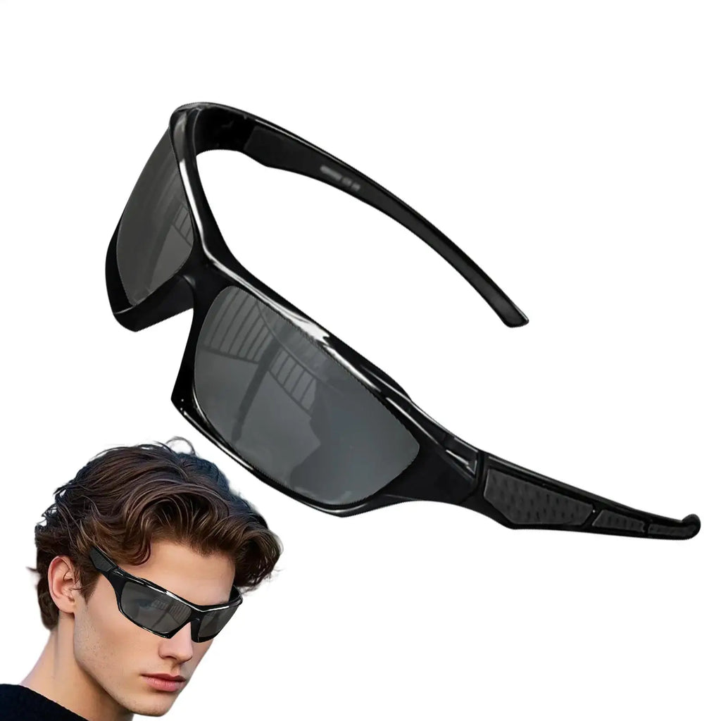 Mens Sun Glasses Comprehensive Protection Sun Glasses Comfortable Fashion Shades Outdoor Sport Eyewear for Driving Running