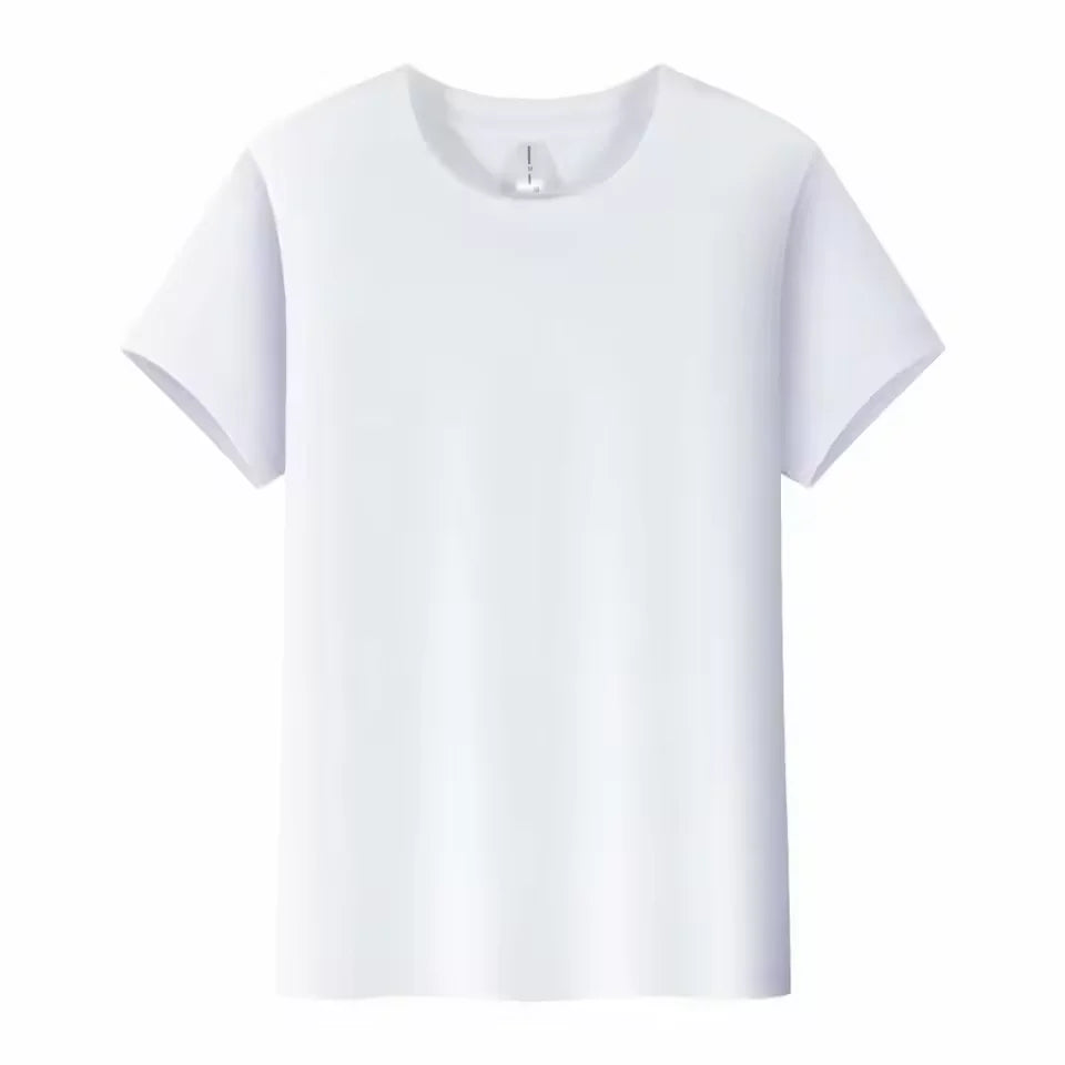 Design/Customize Logo Cotton T-shirt Men's and Women's Short Sleeved Shirt DIY Personalized Logo Team Advertising Top