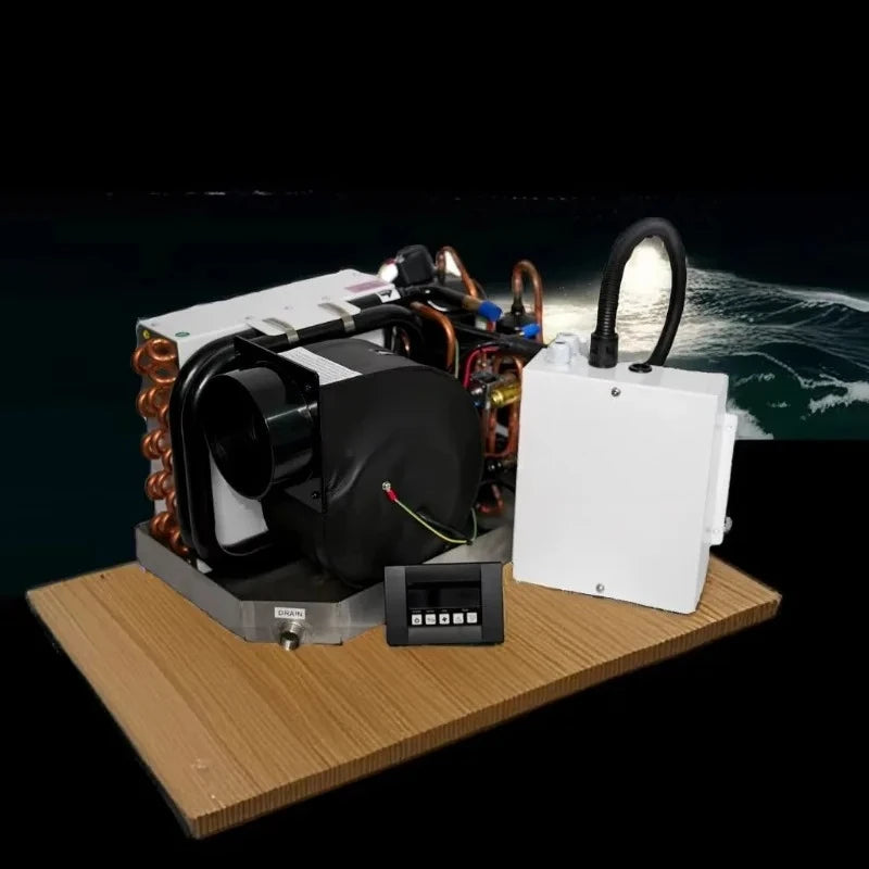 Self-contained Boat Air Conditioning System 3500-16000BTU Water Cooled Marine Air Conditioner for Boat Yacht AC Unit
