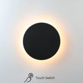LED Wall Light with Touch Switch Bedroom Bedside Wall Lamp Indoor Stair Lighting Lamp Fixture Iron and Acrylic Materials AC220V