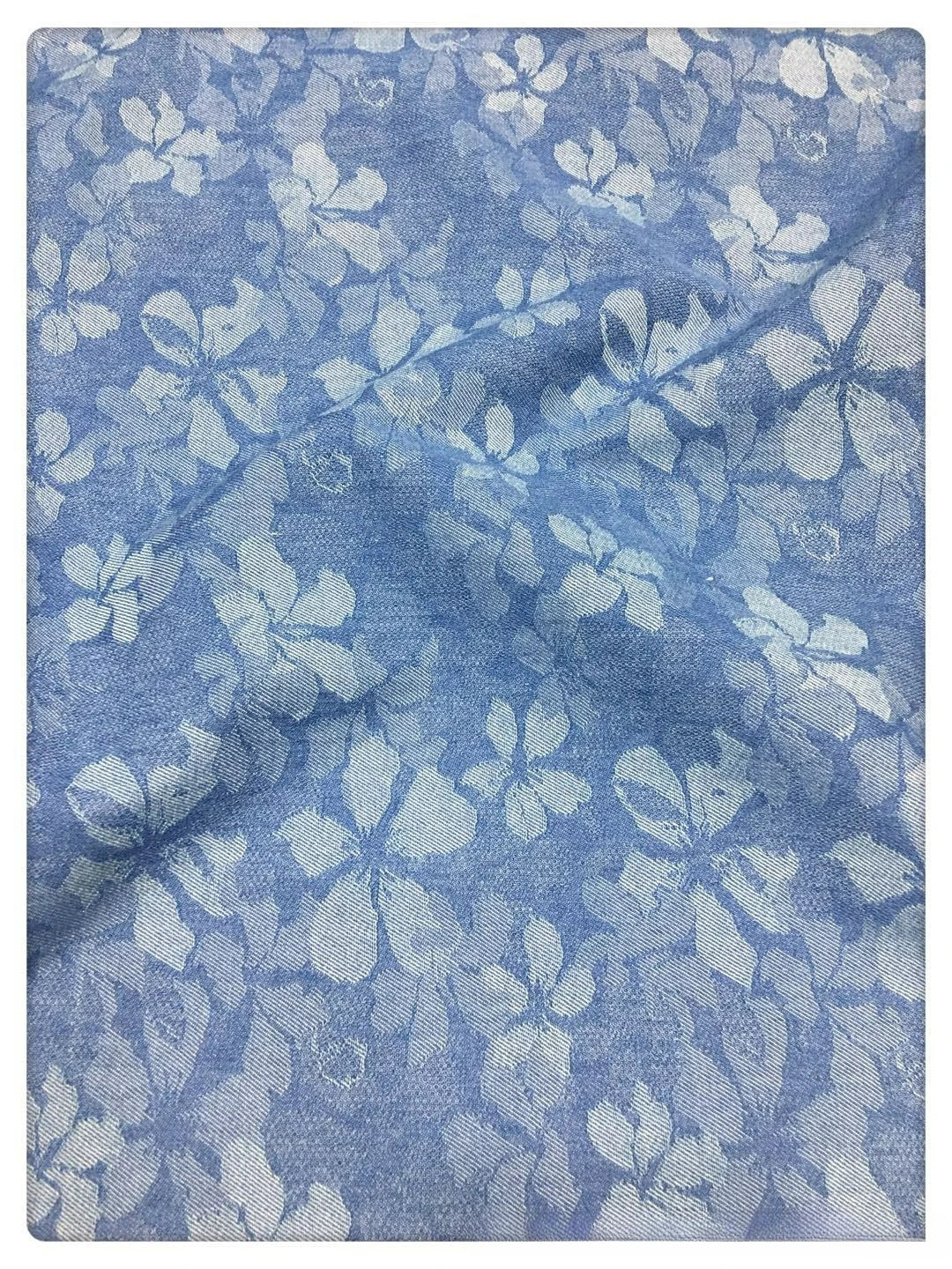 Elastic Jacquard Water Washed Denim Fabric High-end Skirts Outerwear Pants Clothing Diy Sewing Fabric