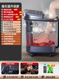 Heated constant temperature automatic foot bath household electric massage foot bath high and deep over the calf knee