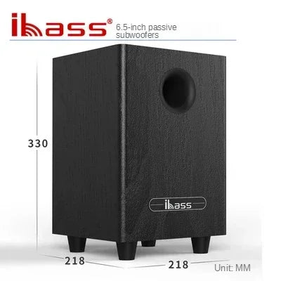 100W High Power 6.5" Passive Subwoofer Home Theater Speakers Bass Car speaker amplifier speakers Boom Box Sound System Big Power