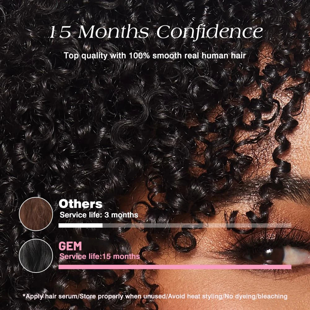 16A Burmese Curly Crochet Human Hair Boho Braids Feathered Virgin Miracle Knots Crochet Human Hair Extensions For Women 60g/Pack