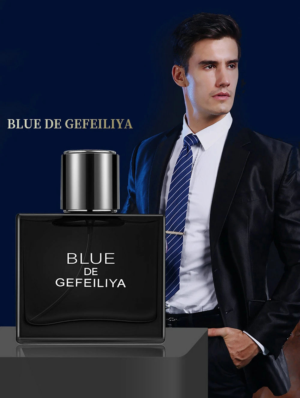 Brand Perfume Men Cologne 50ML Pheromone Perfumes Masculinos Fresh Fragrance Lasting Floral Scent Spray Parfums Homme For Date