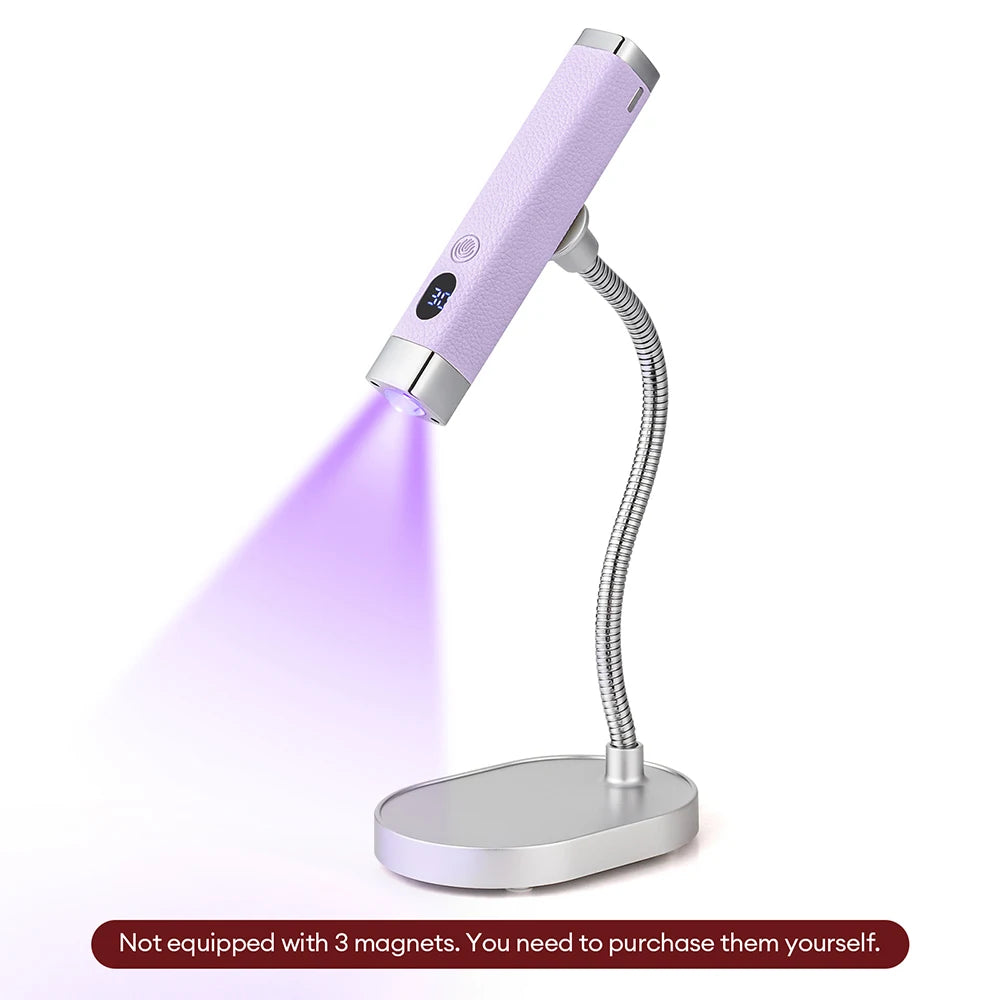 Cat-eye Magnet Handheld Nail Lamp Auto Sensor Nail Dryer Nail Gel Curing Bracket Nail Lamp UV LED Light Gel Nail Fast Drying Pen