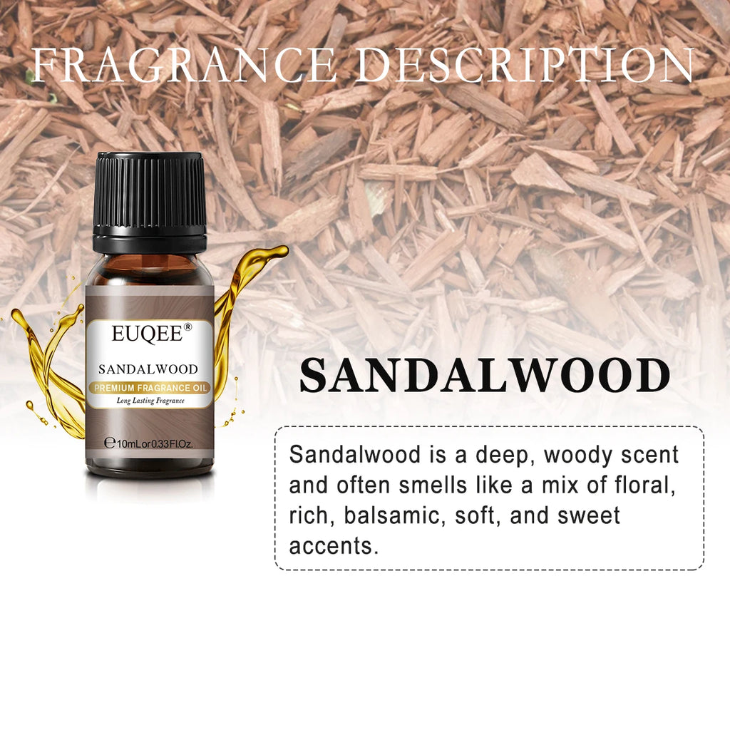 Men's Fragrance Oils for Humidifier Diffuser Leather Bay Rum Forest Pine Sandalwood Cedarwood Essential Oil Making Perfume