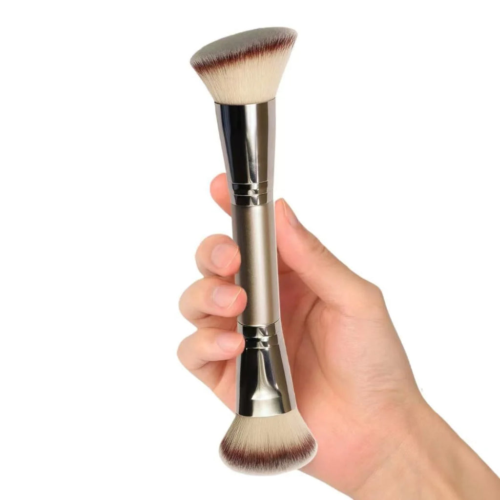 New Dual-Ended Foundation Brush Double-Ended Powder Blush Concealer Brush Contour Brush Blush Brush Makeup Brush Professional